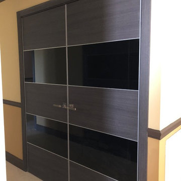Indigo Doors - building at Ramrod Keys with Titanium Gray Chestnut Doors