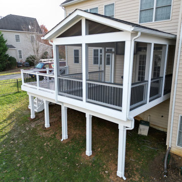 Trex Transcend Deck and Screened Porch