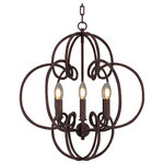 Legion Furniture - Legion Furniture Tessa Chandelier - Add dimension to your space with the Tessa Chandelier. This chandelier creates a focal point and lets guests know where to gather. With striking details, this piece lights up your design and draws eyes upward. Features: