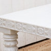 Royal White Marble Coffee Table