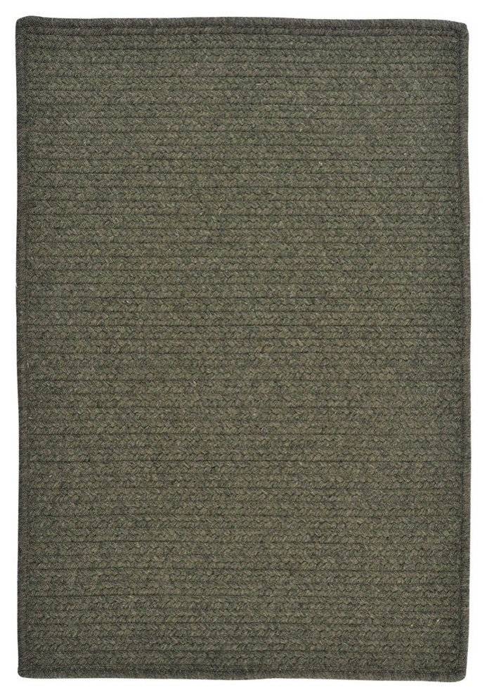 Colonial Mills Courtyard CY51 Olive Traditional Area Rug, 2'x4 ...