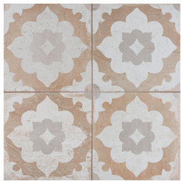 Kings Clay Blossom Ceramic Floor and Wall Tile