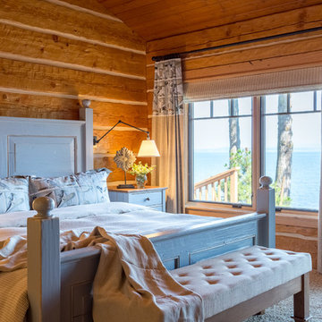 Friday Harbor Log Home