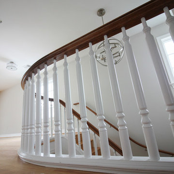 Project #49 | Traditional Staircase with Drum Style Volute