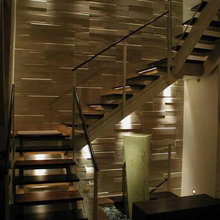under the stairs