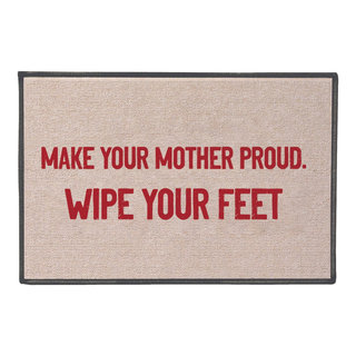 Rubber-Cal Greetings from Your Humble Abode! Welcome Home Doormat 15mm 18 inch x 30 inch