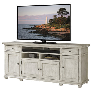 Emma Mason Signature Rich Bay Kings Point Large Media Console in Light Oyster Sh