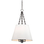 Hudson Valley Lighting - Hudson Valley Lighting 6415-OB Burdett - Four Light Pendant - Clean-lined and smooth on the surface, closer inspBurdett Four Light P Old Bronze White Fau *UL Approved: YES Energy Star Qualified: YES ADA Certified: n/a  *Number of Lights: Lamp: 4-*Wattage:60w Candelabra bulb(s) *Bulb Included:No *Bulb Type:Candelabra *Finish Type:Old Bronze