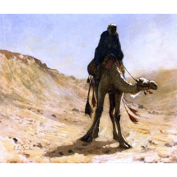 Edwin Lord Weeks A Camel Rider, 20"x25" Wall Decal