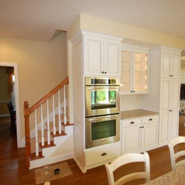 Glass Doors w/Decorative Beadboard