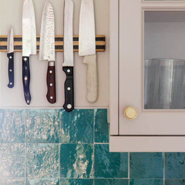 Opening a 1956 Kitchen with Wood Stove, Custom Hood, & Mid-century character