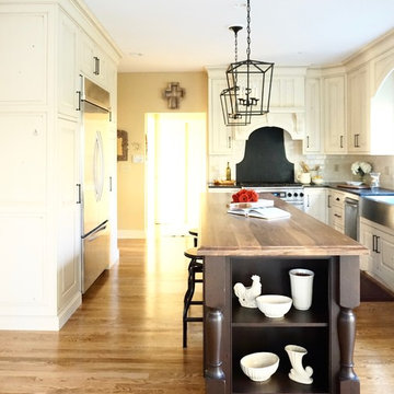Refined Rustic Traditional Kitchen