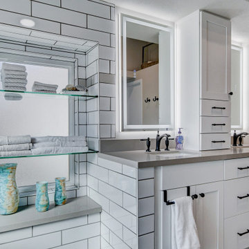 Green Valley Modern Farmhouse Master Bathroom