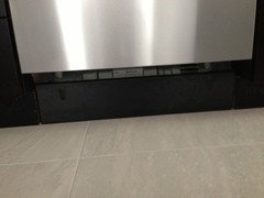 Miele toe sales kick panel