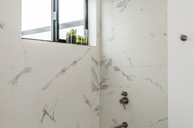 Inspiration for a contemporary bathroom remodel in Vancouver