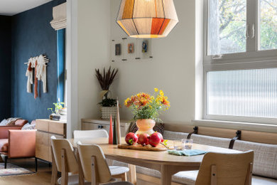 Inspiration for a contemporary dining room remodel in San Francisco