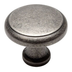 Cosmas - Cosmas 9985WN Weathered Nickel Cabinet Knob - Cabinet And Drawer Knobs