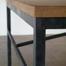 角棒のテーブル - ダイニングテーブル
