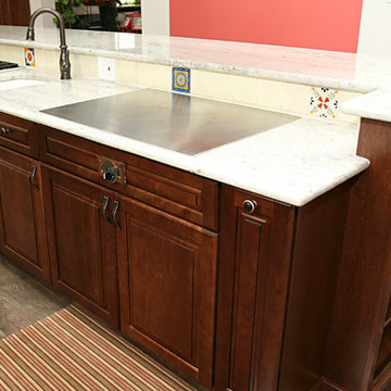 Kitchen Renovation; Teppanyaki Grill, Custom Cabinets