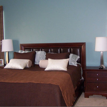 Woven Wood Shades with blackout liners
