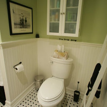 guest bathrooms and powder rooms