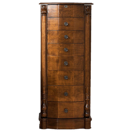 Antoninette Jewelry Armoire, Walnut