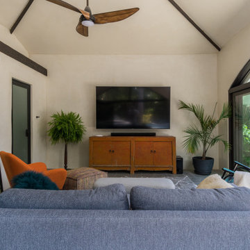 West Hollywood Spanish-Style Pool House Transformation