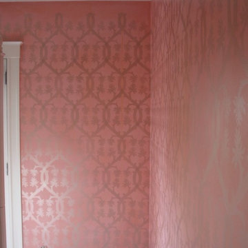 Fortuny wall stencil