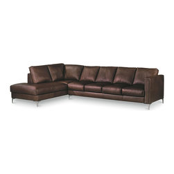 Kendall Sectional Sofa by American Leather - Sectional Sofas