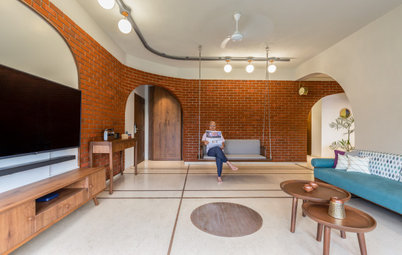 Surat Houzz: Here Red-Brick Walls Steal the Spotlight