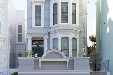 Victorian exterior home idea in San Francisco