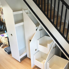 Under stairs