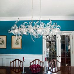 Crystal Chandelier and Sconces - Chandeliers