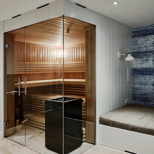 他の地域の北欧スタイルのおしゃれなホームジムの写真