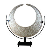 China Crescent Sculpture