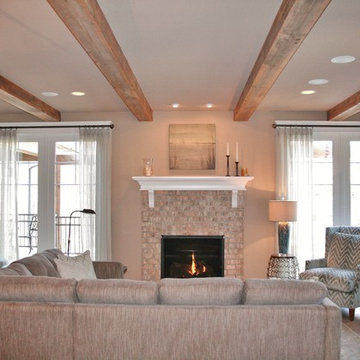 French Country Living Room, Peoria Heights, Illinois