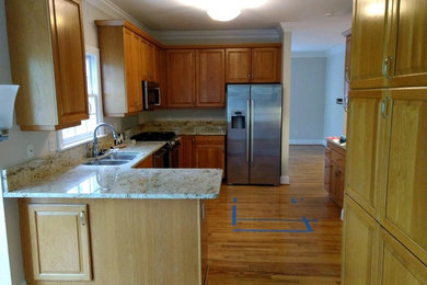 Kitchen - transitional kitchen idea in Other