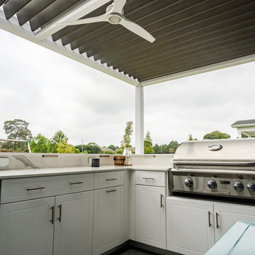 Residential: Motorized Louvered Pergola in Virginia Beach, VA