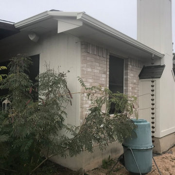 Seamless Aluminum Gutter Install in Pflugerville, TX
