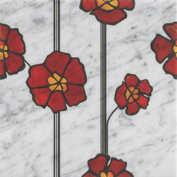 Painted Marble tile - Products
