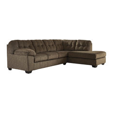 Durable Sectional Sofas Houzz Flash Furniture Signature Design By Ashley Accrington 2 Piece Laf Sofa Sectional Microfiber