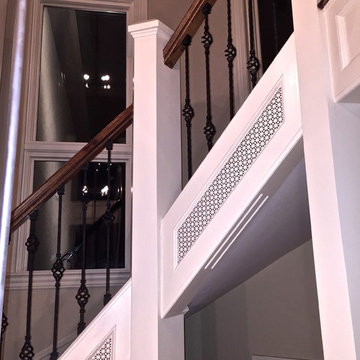 Back Stair in Turret with hidden heating