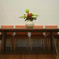 Lachlan dining table with Franklin chiars - Dining Tables