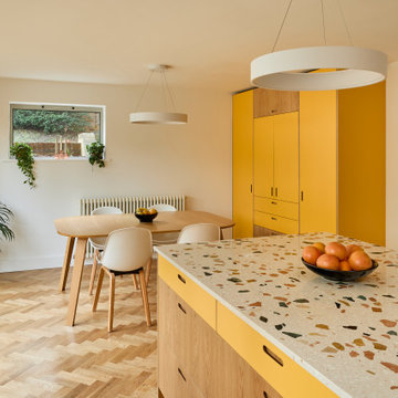 Sunshine Yellow Kitchen