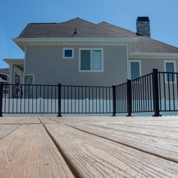 All-in-ONE: Pavilion, Deck, Diving Platform, Waterfall, Swimming FUN!