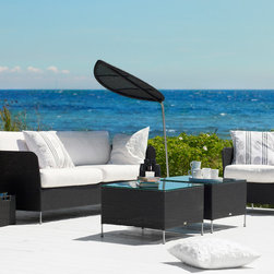 Avantgarde - Orion 3-seater & chair, Umbriel, and Orion side table - Products