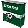 NHL Two Shelf Portable Bar with Case, Dallas Stars