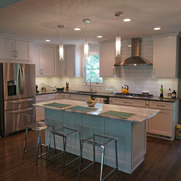 White Shaker Kitchen in Doylestown