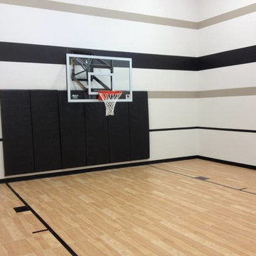 Indoor Home Sport Gym & Baskteball Court