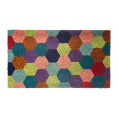 Felpudo Hexágonos Multicolor